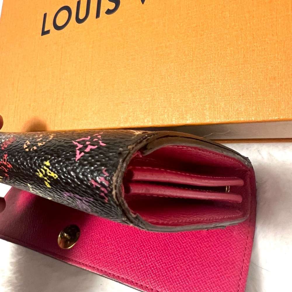 🏆💎💯 Louis Vuitton Monogram Multicolor Long Wallet - Picture 8 of 10